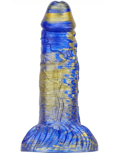 Gode Fantasy Gentax 16 x 5cm Bleu-Doré