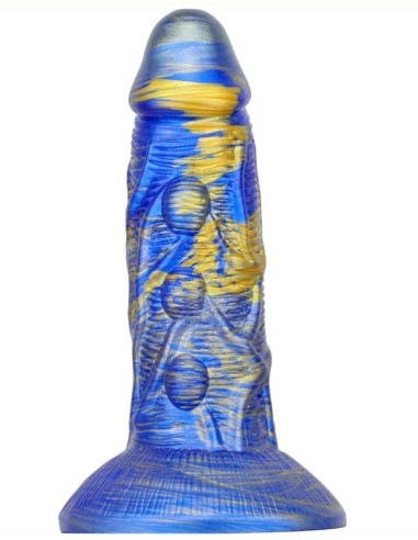 Gode Fantasy Bulstrix 15 x 5.5cm Bleu-Doré