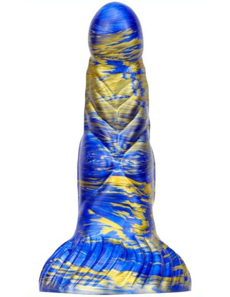 Gode Fantasy Nirp 15 x 5.3cm Bleu-Doré