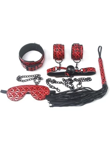 Kit SM Diamond Lines Red - 5 pièces Kit SM Diamond Lines Red - 5 pièces