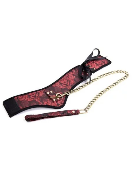 Collier Laisse SCANDAL Rouge Collier Laisse SCANDAL Rouge