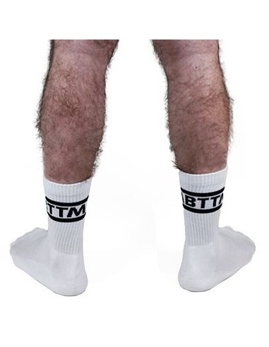 Chaussettes blanches BTTM x2 Paires