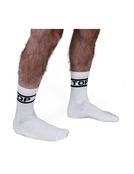 Chaussettes blanches TOP x2 Paires Chaussettes blanches TOP x2 Paires