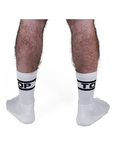 Chaussettes blanches TOP x2 Paires