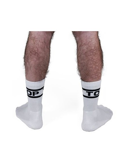 Chaussettes blanches TOP x2 Paires Chaussettes blanches TOP x2 Paires