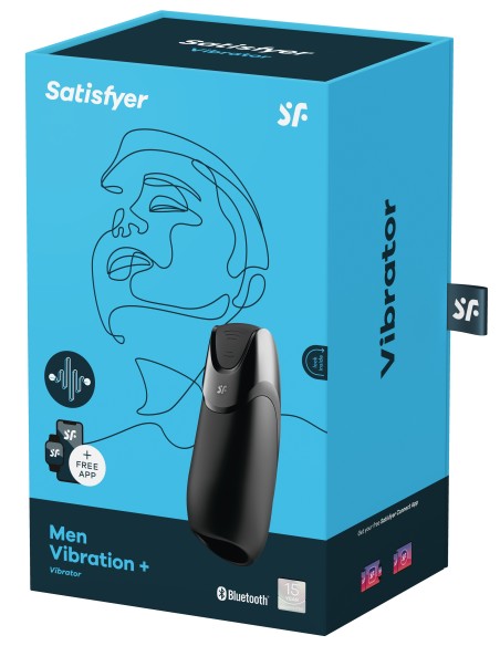 Masturbateur connecté MEN VIBRATION + Satisfyer