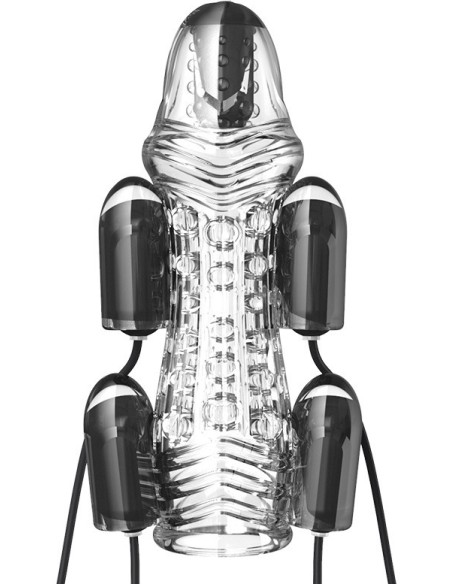 Gaine vibrante de masturbation Vibe Extreme 5 Vibrations