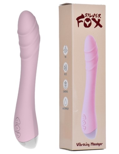 Vibro Point G Fox Lindo 14 x 3cm Rose