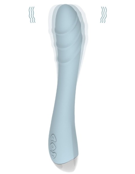 Vibro Point G Fox Lindo 14 x 3cm Bleu