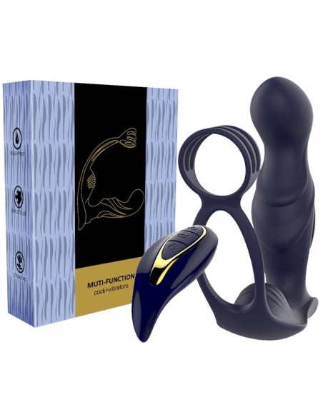 Stimulateur de prostate vibrant Assring 11 x 3cm