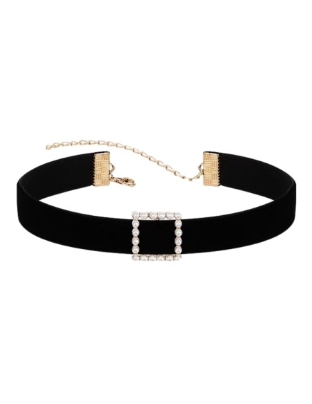 Ras de cou Square Noir