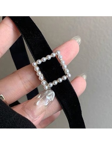 Ras de cou Square Noir