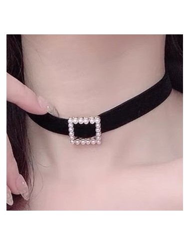 Ras de cou Square Noir