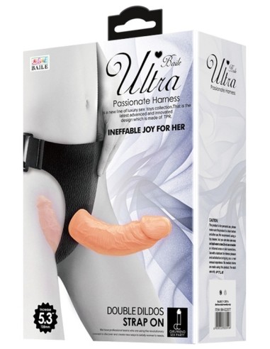 Double Gode Ceinture Strap Duo 13 x 3.7cm