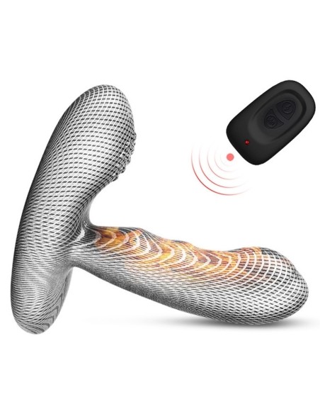 Stimulateur de prostate vibrant Bodi 9 x 3cm Gris