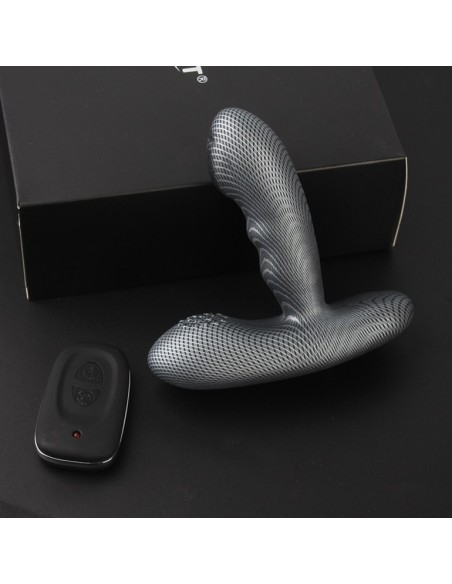 Stimulateur de prostate vibrant Bodi 9 x 3cm Gris