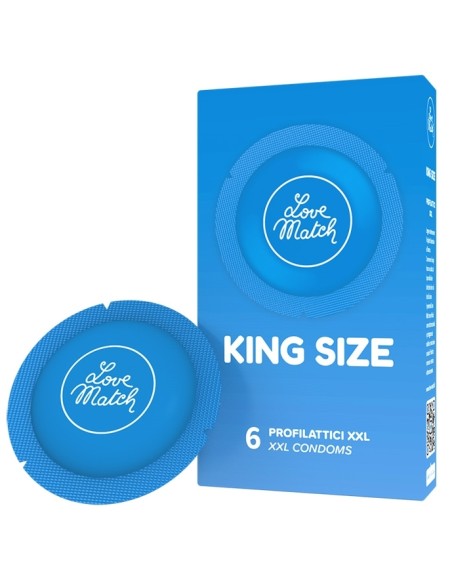 Préservatifs XXL King Size x6 Préservatifs XXL King Size x6
