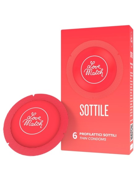 Préservatifs fins Sottile x6 Préservatifs fins Sottile x6