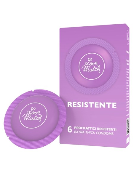 Préservatifs résistants Resistente x6 Préservatifs résistants Resistente x6
