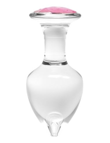 Plug Bijou en Verre Diamond Glassy S 6.5 x 2.7cm