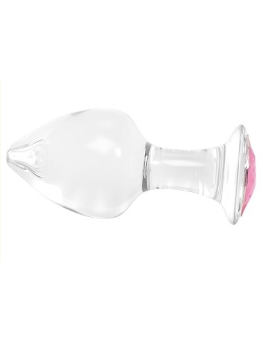 Plug Bijou en Verre Diamond Glassy S 6.5 x 2.7cm