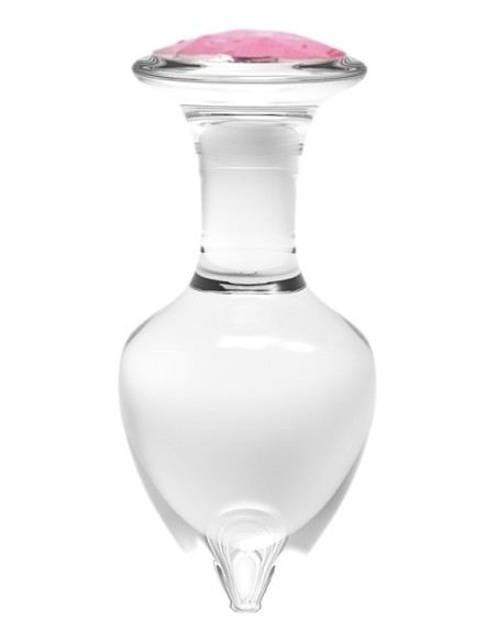 Plug Bijou en verre Diamond Glassy L 8.5 x 4cm Plug Bijou en verre Diamond Glassy L 8.5 x 4cm