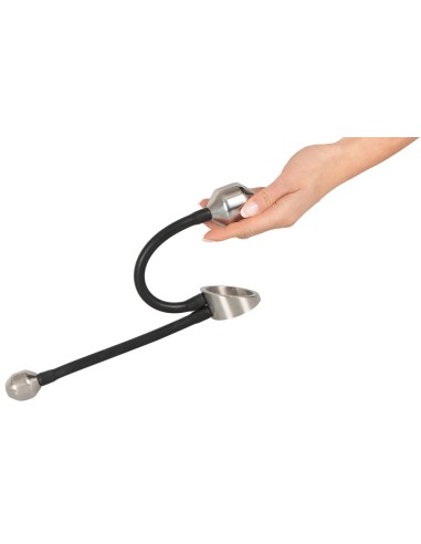 Cockring + Plugs lestés en métal Heavy Ring 840gr