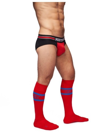 Chaussettes hautes Urban Football Socks Rouge-Bleu