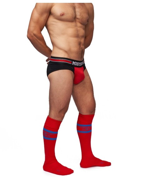 Chaussettes hautes Urban Football Socks Rouge-Bleu