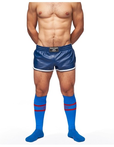 Chaussettes hautes Urban Football Socks Bleu-Rouge