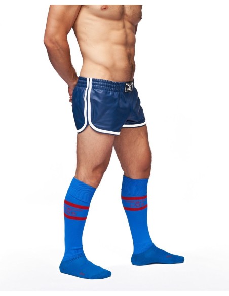 Chaussettes hautes Urban Football Socks Bleu-Rouge