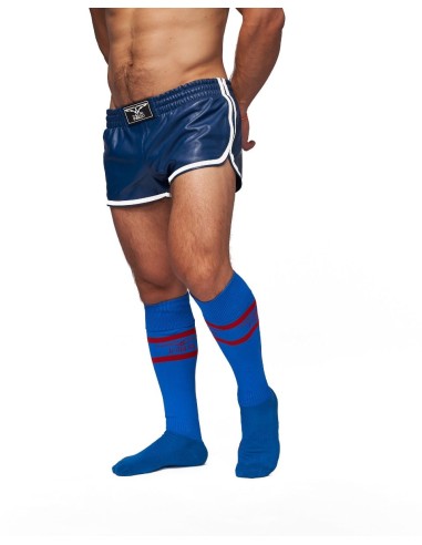 Chaussettes hautes Urban Football Socks Bleu-Rouge