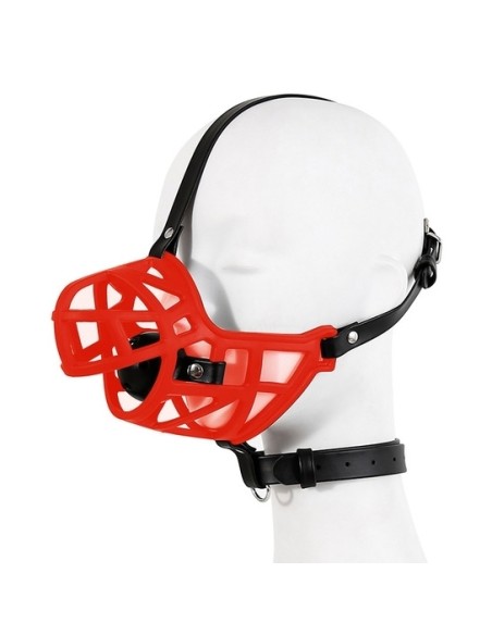 Muselière Sm MUZZLE STRAP Rouge