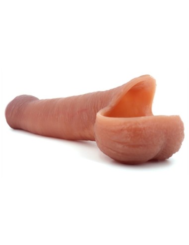 Gaine souple Faux Pénis Modèle K 14 x 4cm