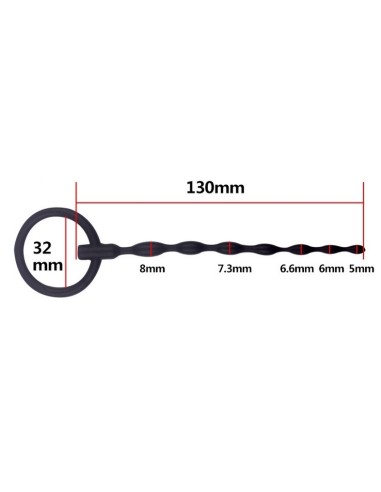 Kit de 8 Tiges d'urètre en silicone