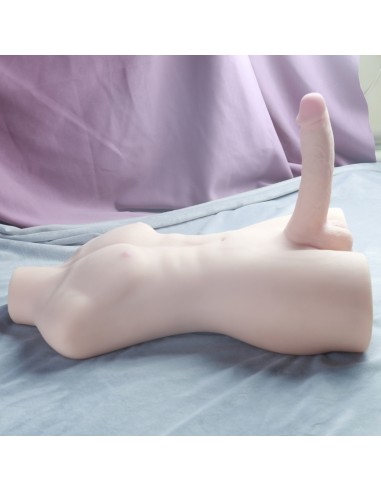 Masturbateur Buste avec Pénis articulé Big Torso Sexe de 18cm