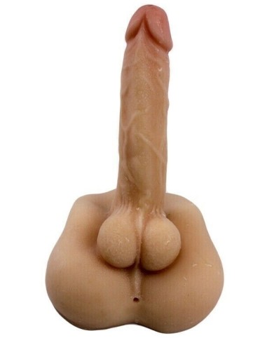 Masturbateur Big Dick Hole Anus et Pénis flexible 18 x 4cm