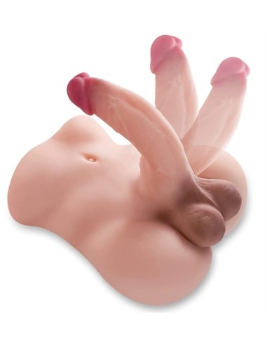Masturbateur Fessier avec Pénis articulé Joli Dandy Sexe de 18cm