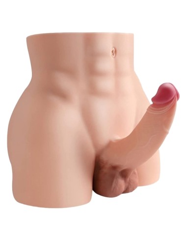 Masturbateur Fessier avec Pénis articulé Dandy Master Sexe de 18cm