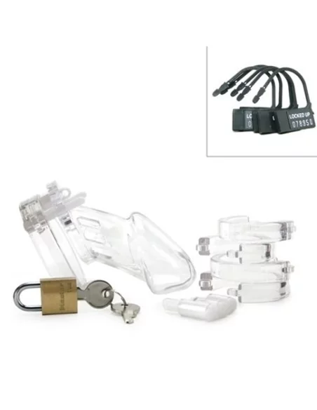 Cage de chasteté Transparente