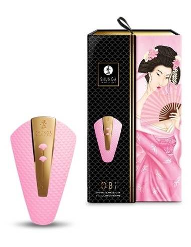 Stimulateur intime Shunga Obi Rose