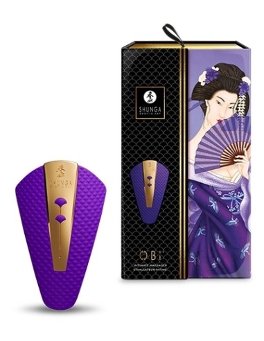 Stimulateur intime Shunga Obi Violet