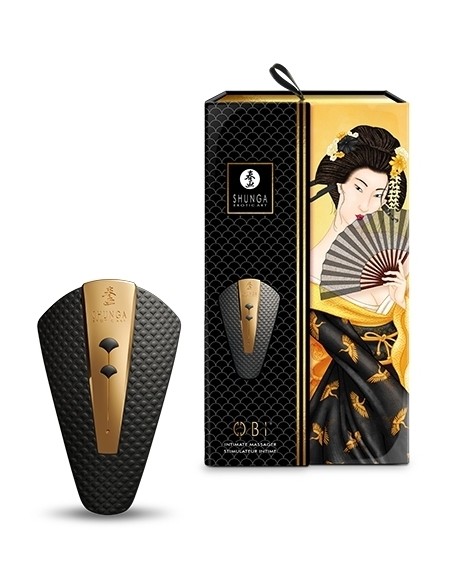 Stimulateur intime Shunga Obi Noir