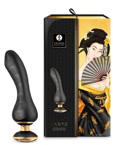 Stimulateur intime Shunga Sanya Noir