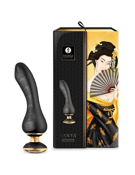 Stimulateur intime Shunga Sanya Noir