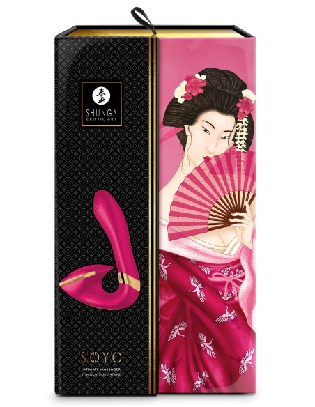 Stimulateur intime Shunga Soyo Framboise