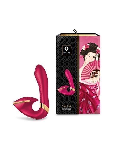 Stimulateur intime Shunga Soyo Framboise