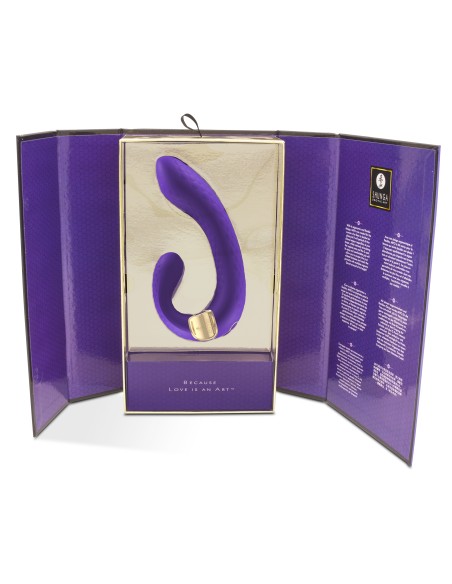 Double stimulateur intime Shunga Miyo Violet