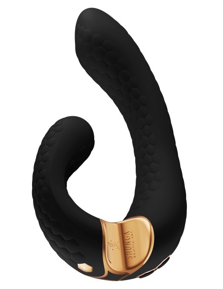 Double Stimulateur intime Shunga Miyo Noir