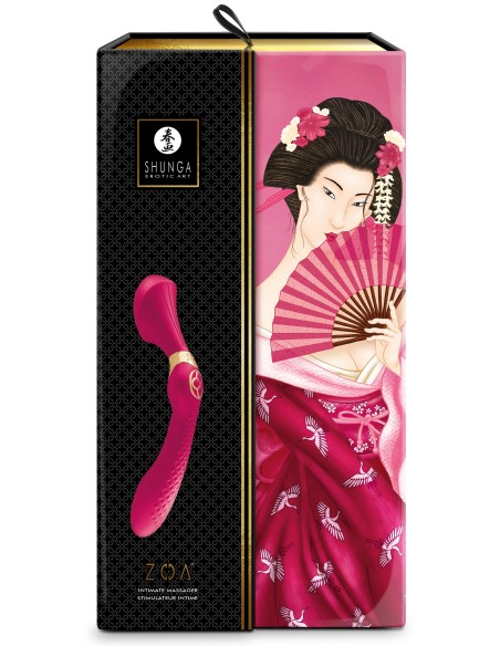 Stimulateur intime Shunga Zoa Framboise